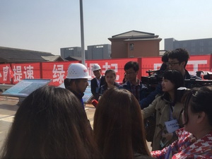 南昌市委宣传部等20多家媒体到七里岗项目举行采访_乐盈VI官网