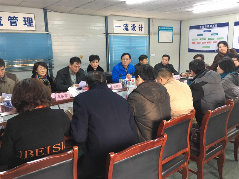 社保局班子向导视察人保项目_乐盈VI官网