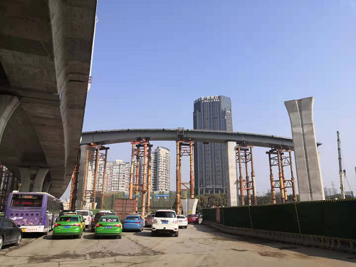 副市长宋铀一行调研我司昌南大道、洪都大道快速路刷新项目_乐盈VI官网